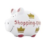 KCG-DAS MARKENSCHWEIN Sparschwein 'Shopping Queen'