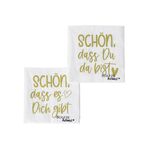 BOLTZE Lunch Serviette 'Schön' 20er Pack