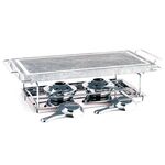 BEKA  Steingrill 37x19cm,2 Brenner