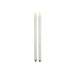 STAR TRADING LED-Stabkerze 'Twinkle' 2er Set