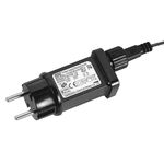 Girlande 576 LED warm-weiß für außen 4m schwarz 576