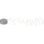 STAR TRADING Lichterkette 'String Dew Drops' 40 LEDs Puckbatteriehalter inkl. 2x AA Batterie