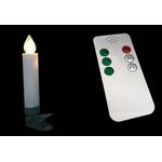 F-H-S LED-Baumkerze kabellos innen incl. AAA Batterien warmweiß 10 Kerzen 10, inklusive 1x AAA Batterien