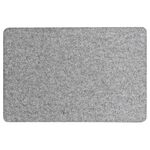 ZELLER PRESENT Tischset Filz 45x30cm grau