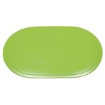 SALEEN Tischset oval Kunststoff 45,5x29cm apfelgrün