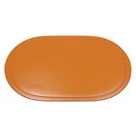 SALEEN Tischset oval Kunststoff 45,5x29cm orange