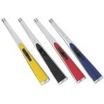 Stabfeuerzeug Rainbow sortiert 20x2,5x2cm blau/rot/schwaz/gelb