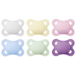 MAM Schnuller Original Elements plain Latex 2er Set 3fach sortiert 2 Stück