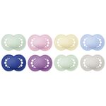 MAM Schnuller Original Elements plain Latex 2er Set 4fach sortiert 2 Stück