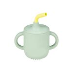 Nattou Trinklerntasse 1 Trinklernbecher inklusive Reinigungsbürste