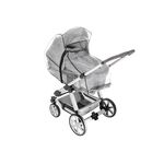 reer Regenschutz RainCover Classic für Kombi-Kinderwagen mit Reißverschluss