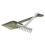 DANTOY Grean Bean Garten-Set Rechen / Schaufel 2-teilig 1 Schaufel L 50 cm, 1 Rechen L 42 cm