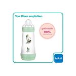 MAM Babyflasche Easy Start Anti-Colic Elements 'Waschbär'