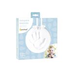 PEARHEAD Baby-Abdruck-Anhänger Inhalt: 1 x Formring, 1 x Modelliermasse, 1 x Kunststoffroller, 1 x Kunststoff Ausstecher, 3 Bänder (weiß / rosa / blau) zum Aufhängen