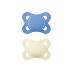 MAM Schnuller Original Pure plain Silikon boy 2er Set 2er Set