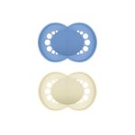 MAM Schnuller Original Pure plain Silikon boy 2er Set 2er Set