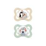 MAM Schnuller Supreme Silikon 'Elefant / Koala' 2er Set 2er Set