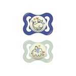 MAM Schnuller Supreme Night Silikon 'Wal / Elefant' 2er Set 2er Set