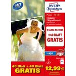 AVERY ZWECKFORM Fotopapier C2552-40P 10x15 80 80 Blatt