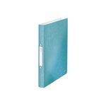LEITZ LTZ RingbuchWOW PP 2RR eisblau