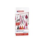 edding Textilmarker warm colour 5er P 5er Set