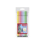 STABILO Fasermaler 'Pen 68 Etui Pastell' 8er Etui