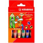 STABILO Stabilo WOODY 3in1 6erEtui 6er Etui