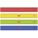 BRUNNEN Lineal 30 cm Flexi farb.sort.