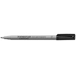 STAEDTLER Lumocolor wasserlösl.F schwarz