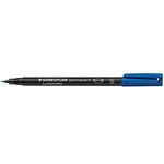 STAEDTLER Lumocolor wasserfest S blau