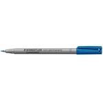 STAEDTLER Lumocolor wasserlösl.S blau