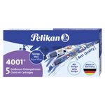 PELIKAN Großraum-Tintenpatr. 5Stk.blau