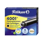 PELIKAN Tintenpatronen TP/6 schwarz