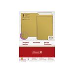 BRUNNEN Versandtasche B4 mFalte 5Stk. 5er Pack