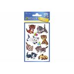 AVERY ZWECKFORM KID Sticker Katzen Papier 4346
