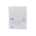 ProspekthülleA4PP100er genarbt 100er Pack