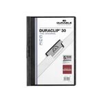 DURABLE Duraclip-Klemmappe A4 schw.