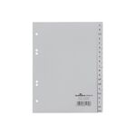 DURABLE Register PP A5 A-Z grau 20tlg. 20-teilig