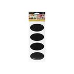 SECURIT Kreidetafel Sticker Set oval 8er Set