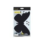SECURIT Kreidetafel Schmetterling 7tlg 7er Set