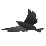 SECURIT Kreidetafel  Vogel Set 7tlg. 7er Set