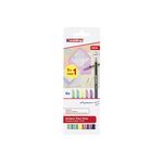 edding Fasermaler Colourpen Fine 1200 'Pastell' 5+1 6-teilig