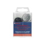 6 Edelstahlmagnete rund, 12 Pack= 72 Stück