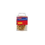 Herlitz Musterklammern messing 100 St. 100er Pack