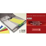 BRUNNEN Trennstreifen gelocht.sort.100 100er Pack