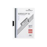 DURABLE DURACLIP Klemmmappe weiß 60