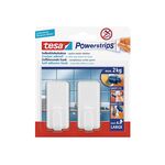 TESA Powerstrips Haken large weiss 2er Pack