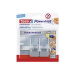 TESA Tesa Powerstrips Haken chrom L 2er Pack