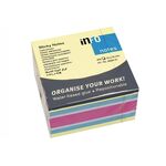 Info Notes 75x75mmFarbmix450BL