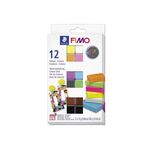 STAEDTLER Modelliermasse 'Fimo Effect' Neon 12er Kartonetui